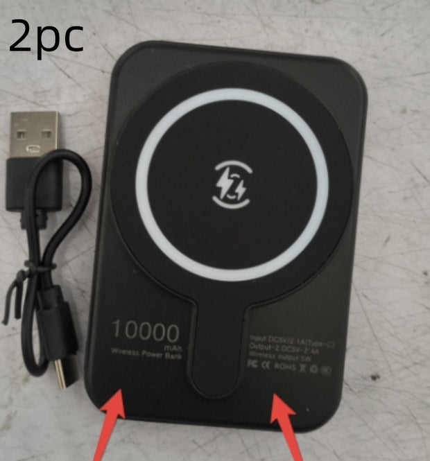 Mini Fast Charging Magnetic Wireless Power Bank 5000 MAh Portable